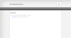 Desktop Screenshot of ajhackett-cairns.securewebsite.com.au