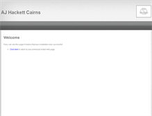 Tablet Screenshot of ajhackett-cairns.securewebsite.com.au
